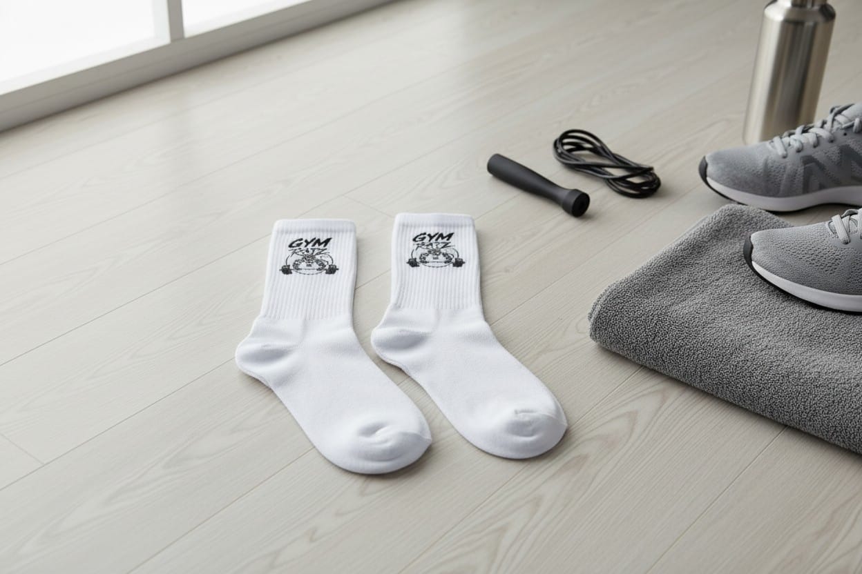 Athletic White Socks