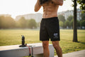 Mens Black Shorts