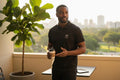 Men's Black Golf Shirt