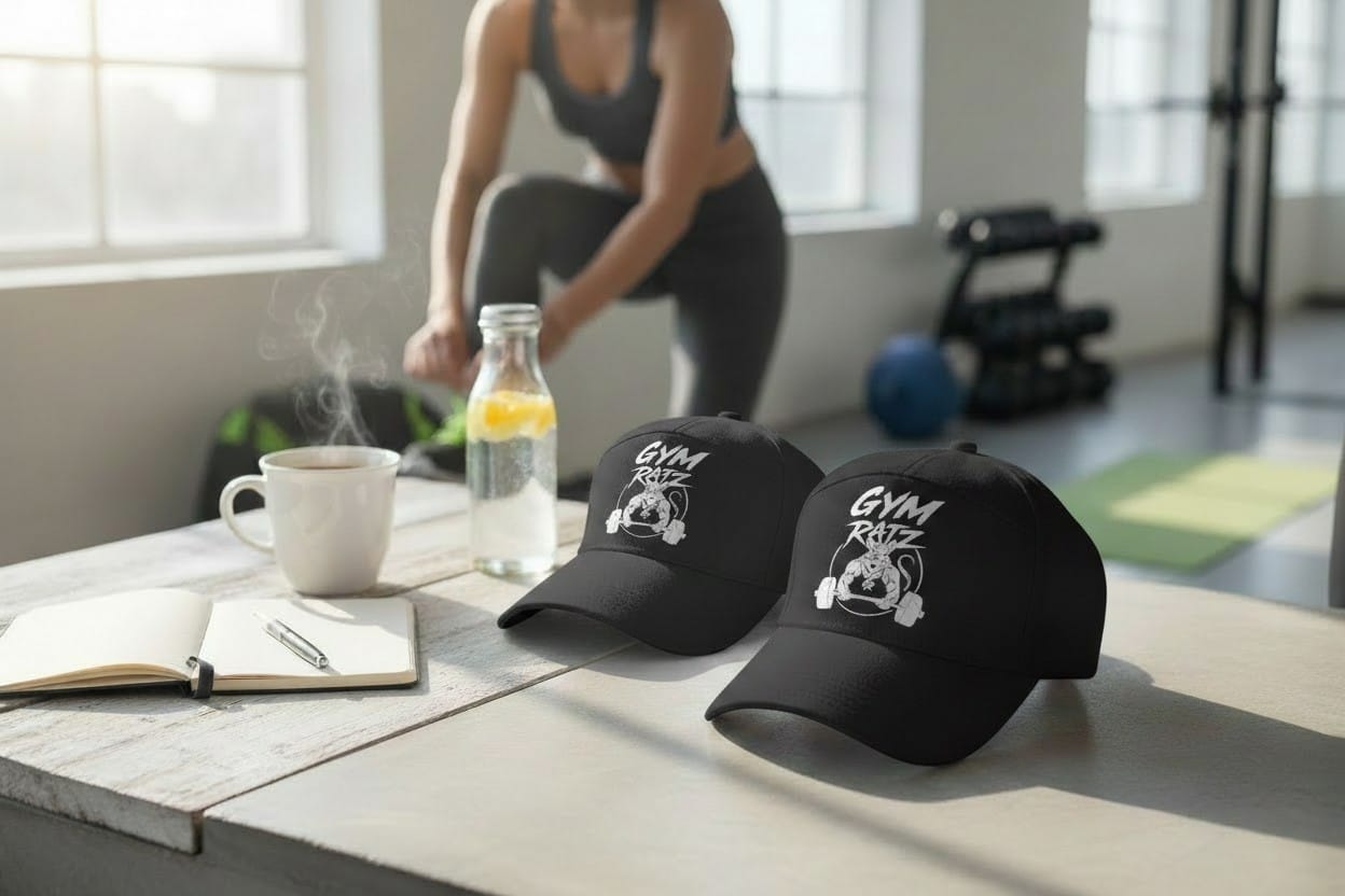 Gymratz Black Cap